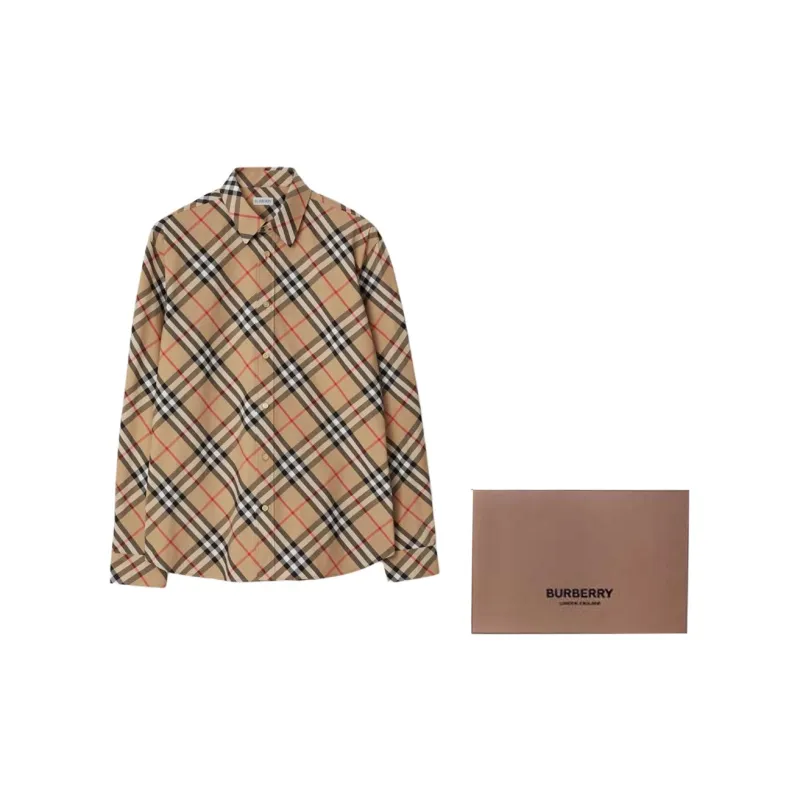 Burberry Vintage Check Cotton Shirt-7