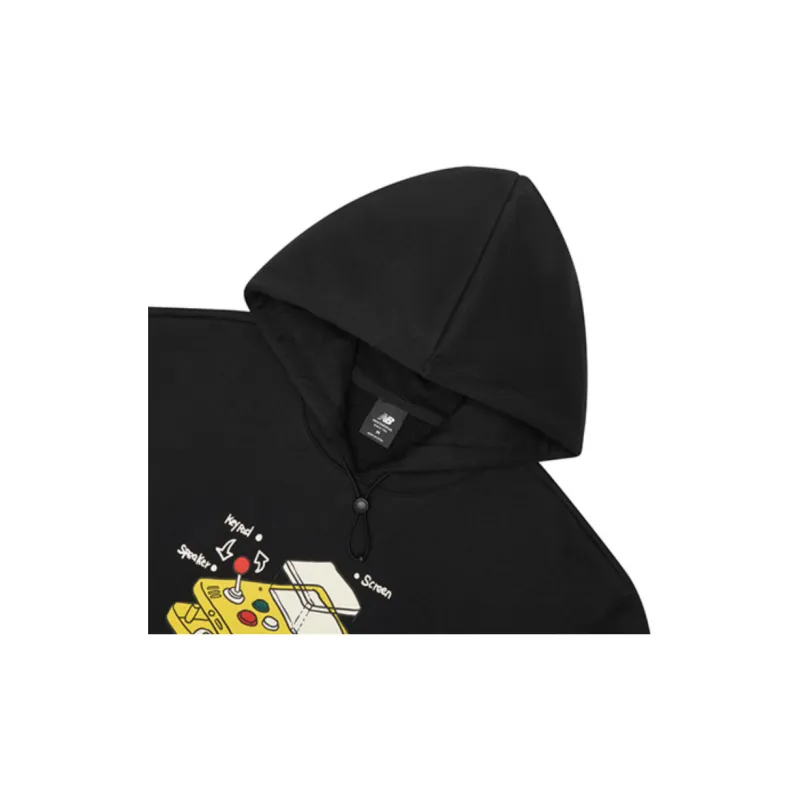 New Balance Sweatshirts Men Black-4