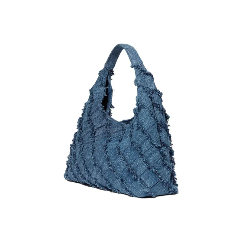 Other Stories Cotton Handbag Women's Blue-1