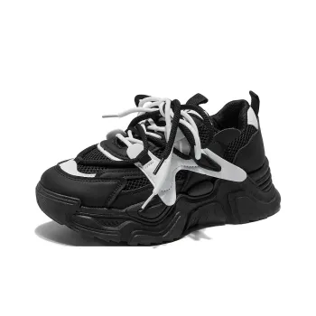 Little Red Man Cushioning, Slip Resistant, Lightweight Low Top Chunky Sneakers Women's