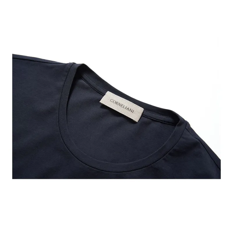 CORNELIANI T Shirt Men's Navy Blue-6