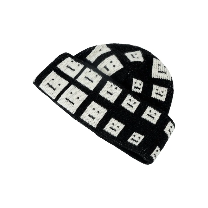 Acne Studios Beanies Women's Black/White-2
