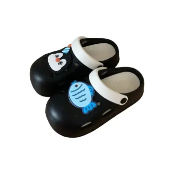 SHIGUDE Slippers Women's, Black White