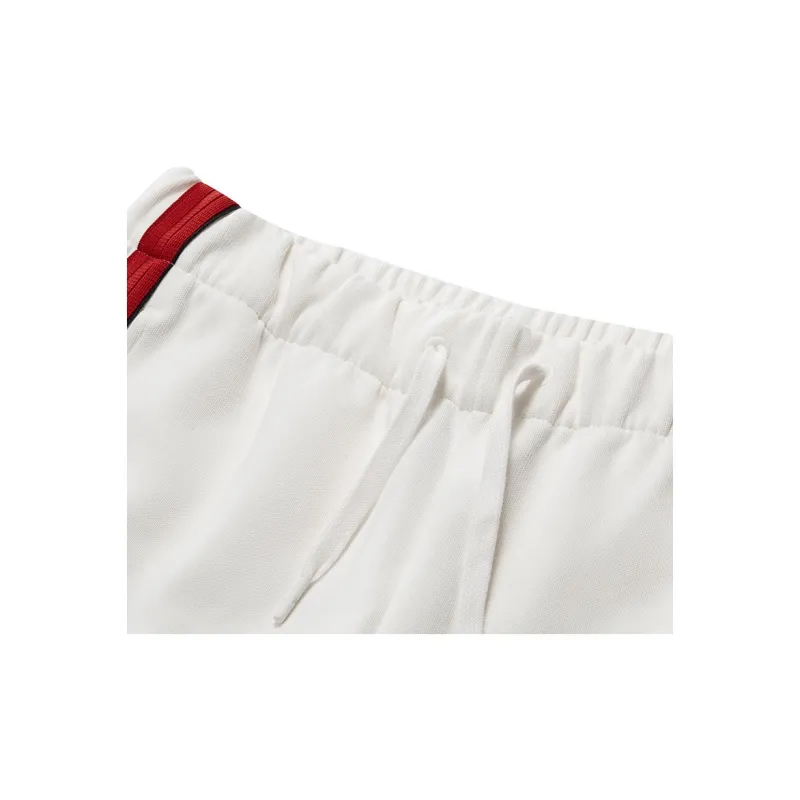 FILA FUSION LIFE Knitted Sweatpants Women's Cloud White-5