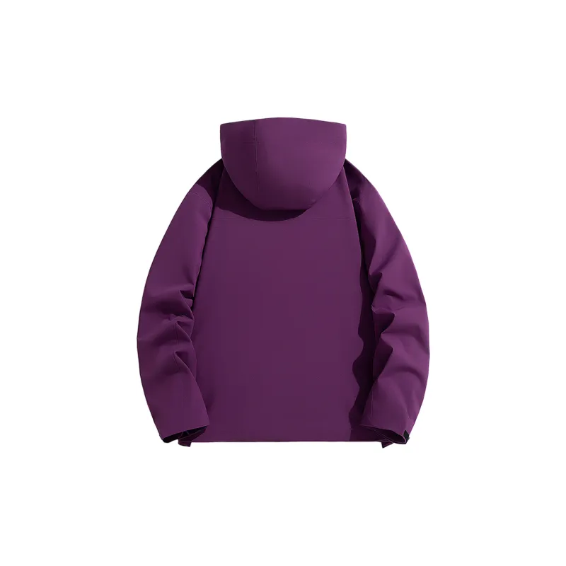 ROBINHOOD Water Resistant Windproof Breathable Warm Water Repellent Windbreaker Jacket Unisex-11