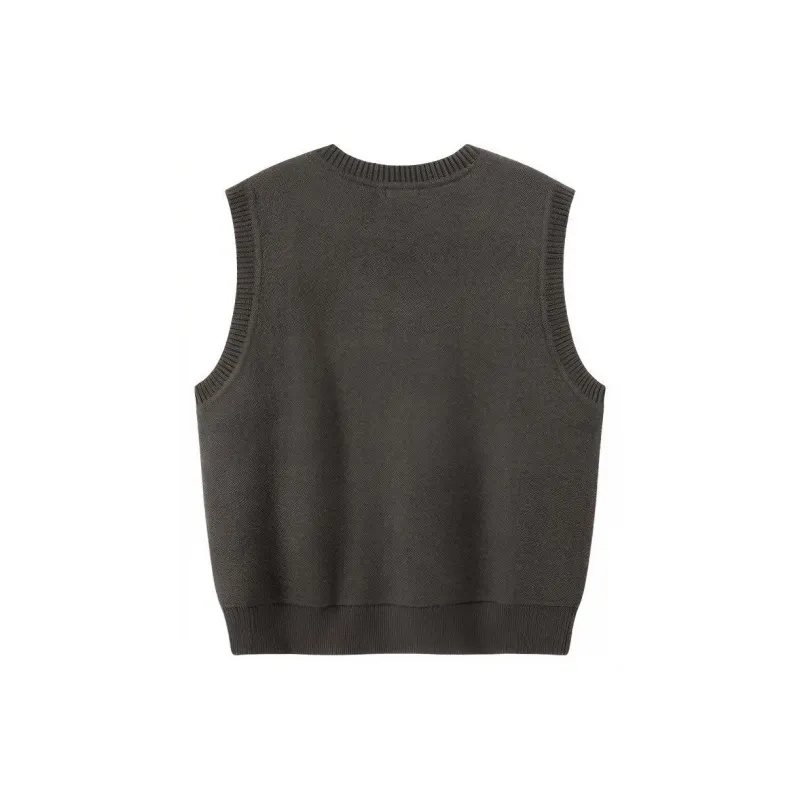 CHUU Vests Women's Carbon Gray-1