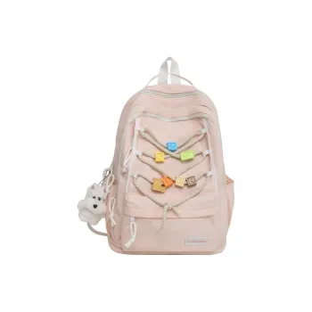 RUIPAI Nylon Backpack Women's Black/Pink/White/Yellow/Blue