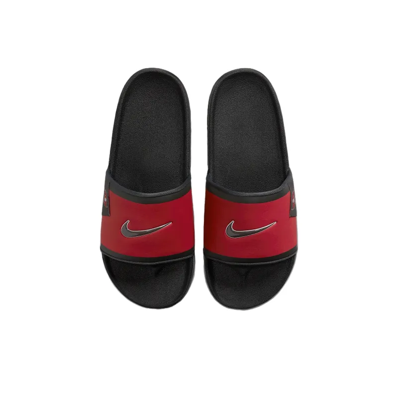 Nike Offcourt Slip Resistant Abrasion Resistant Slide Slippers Unisex Red-3