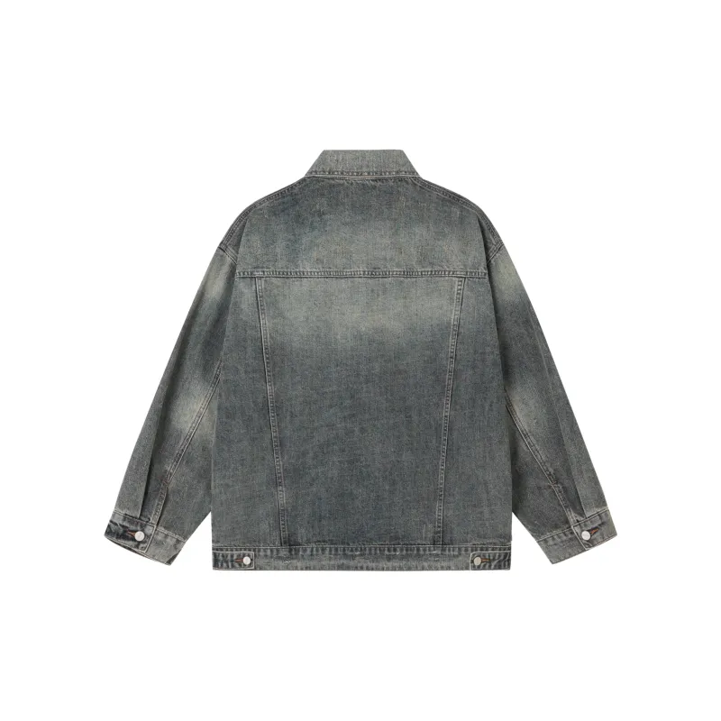 FORNINES Denim Jackets Unisex-3