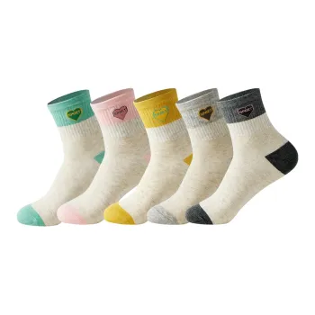 Caramella Mid Calf Socks Women's 5 Pack