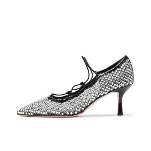 Staccato Dreamcatcher Fairy Shoes Slim Heel High Heels 6.5cm Women's