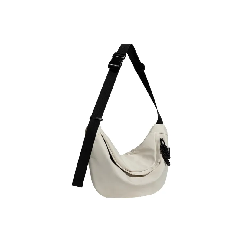 TAKI Oxford Crossbody Bag Shoulder Bag Unisex Black/White/Khaki-7