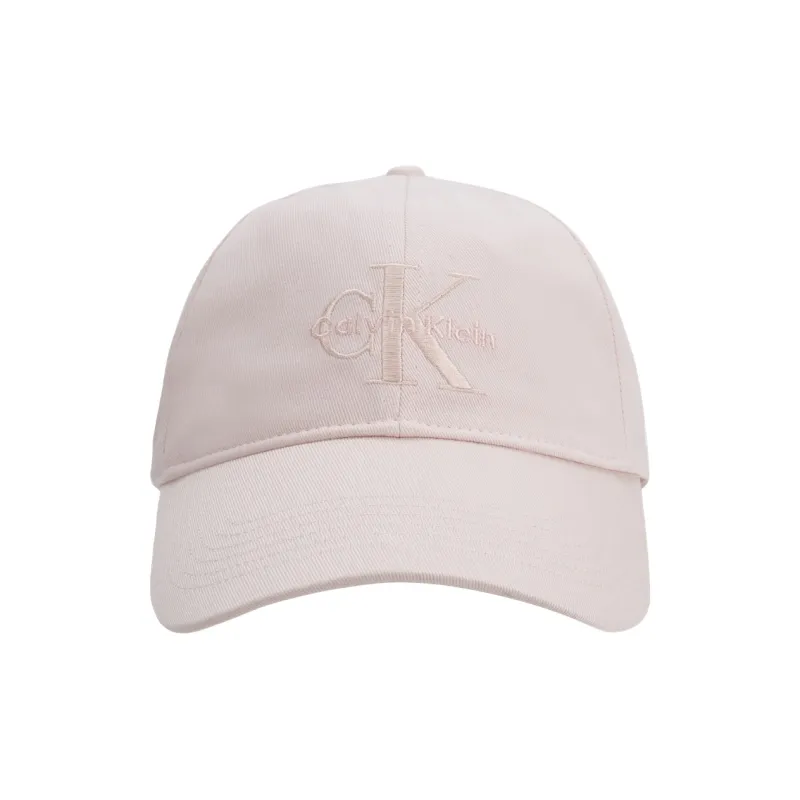 CALVIN KLEIN Cotton Baseball Caps Unisex Pink Peony-0