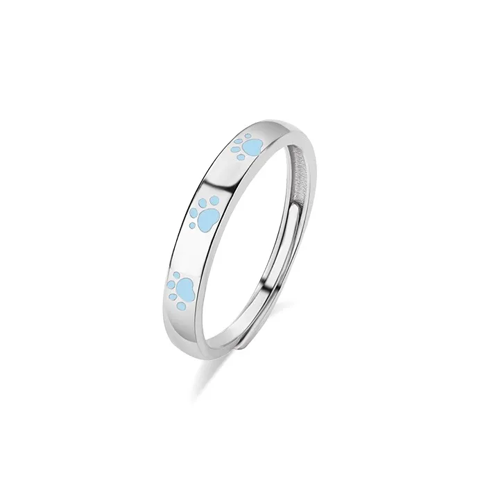 LUCA Sterling Silver Rings Unisex Silver White-0