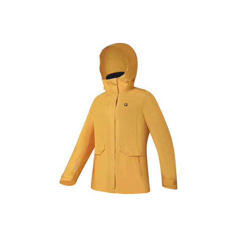 FILA EXPLORER Jackets Coats Women's Tangerine Peel Yellow-1