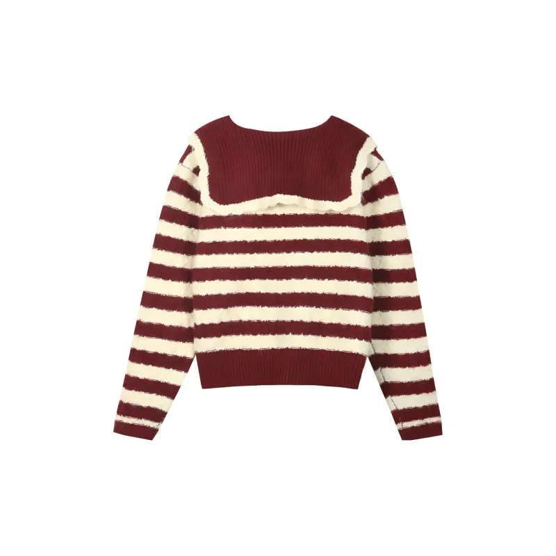 MISHOW Sweater Women's Vintage Red-1