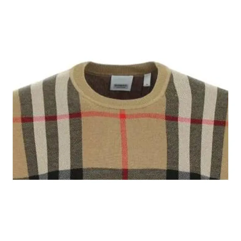 Burberry Vintage Check Short-Sleeved Knitted T-Shirt-2