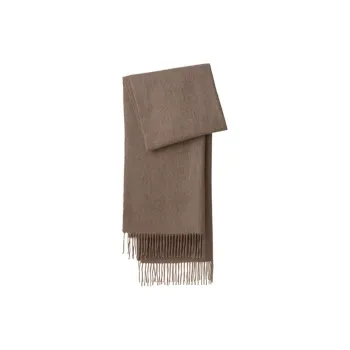 MUJI Cashmere Sheep Wool Knit Scarves Unisex Multicolor