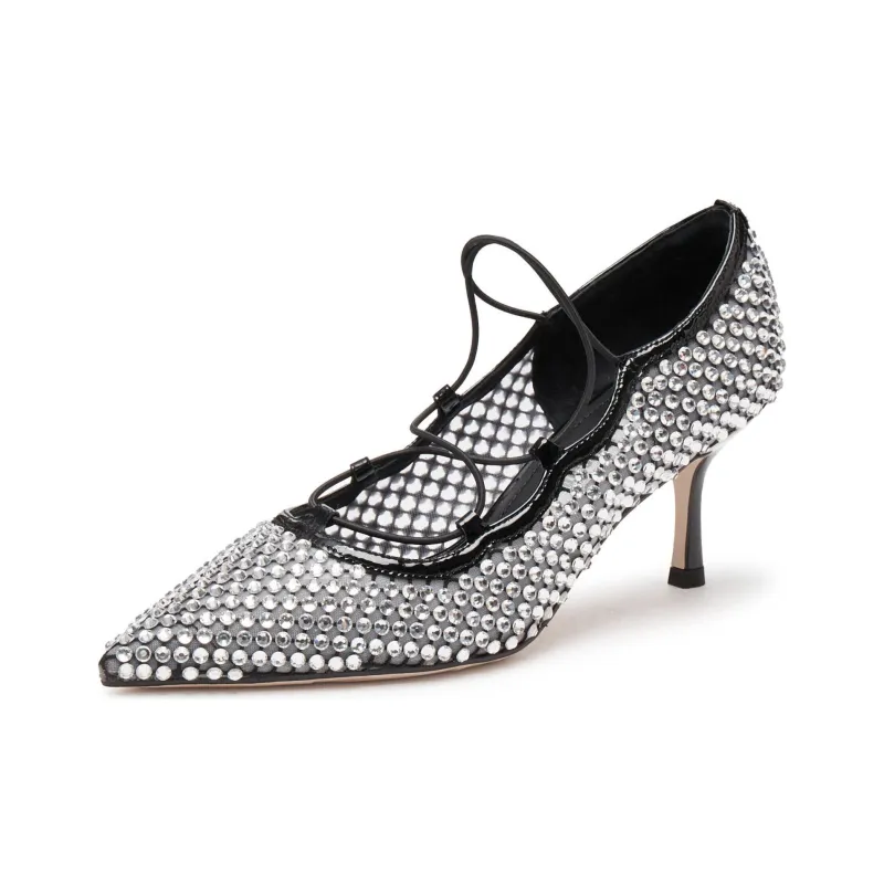 Staccato Dreamcatcher Fairy Shoes Slim Heel High Heels 6.5cm Women's-1