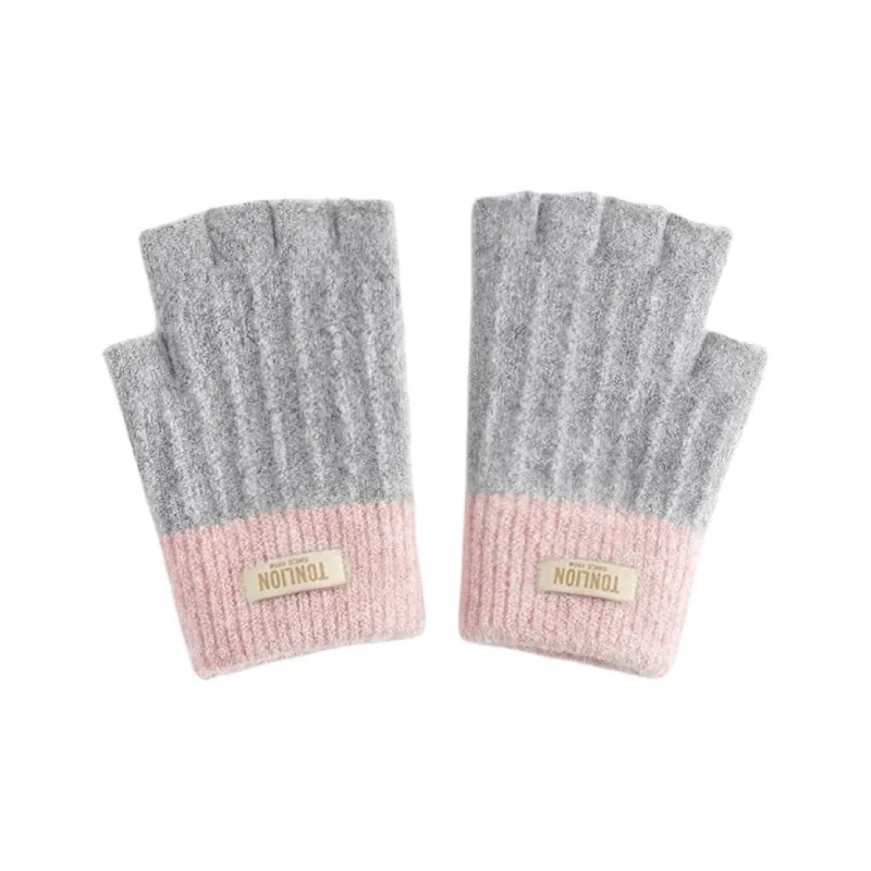Tonlion Acrylic Knit Gloves Unisex-11