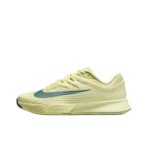 Nike Vapor Pro 3 Anti Slip And Wear Resistant Breathable Low Top Tennis Shoes Women's Yellow Green