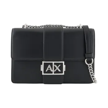 ARMANI EXCHANGEAE Polyester Messenger Bag, Shoulder Bag Women's Black