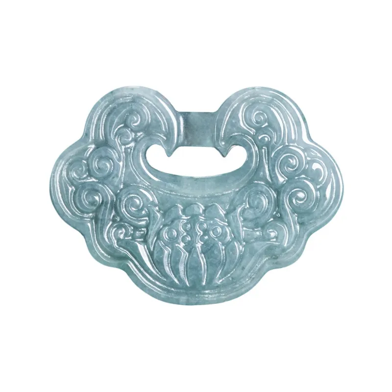 Emerald Glutinous Jade Jadeite Pendants Unisex-1