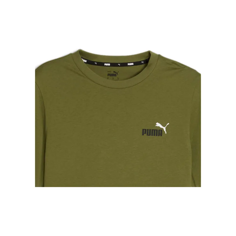 PUMA T Shirts Men Olive Green-2