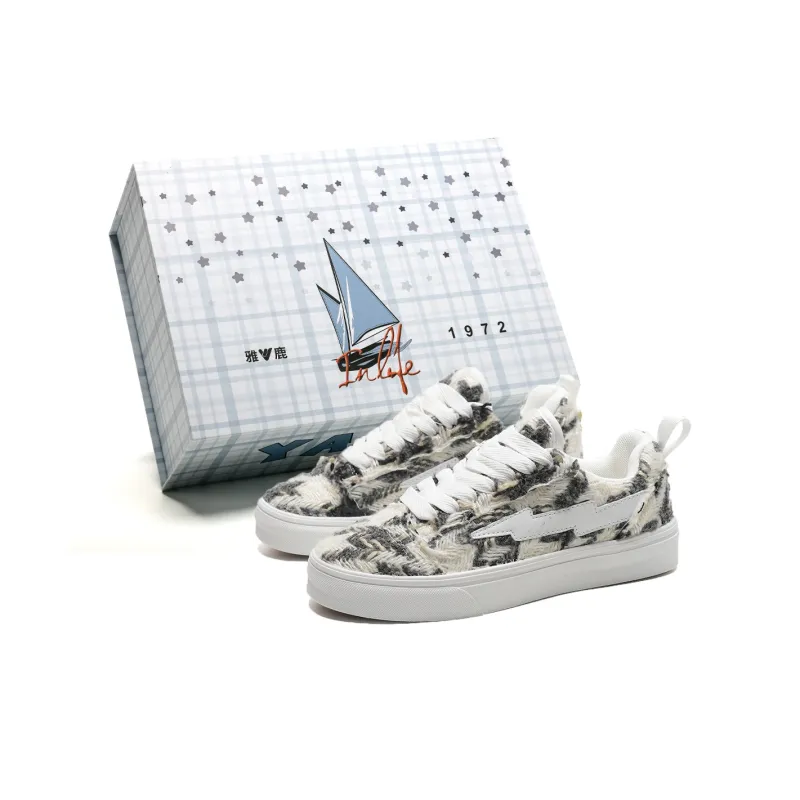 Yalu Wear resistant And Lightweight Low Top Skateboard Shoes Unisex-18