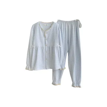 Maultiay Pajama Set Women's Blue