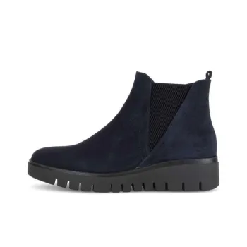 Gabor Comfort Ankle Boots 3.5cm Women's Blue