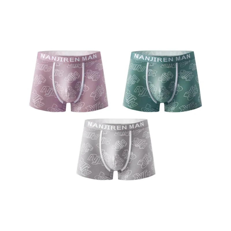Qiao Ni Tong Underpants Men's 3 Pack-12