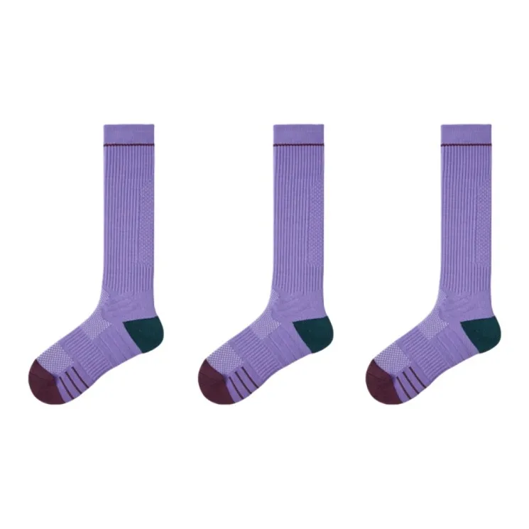Vine Color Knee High Socks Women's 3 Pack-7