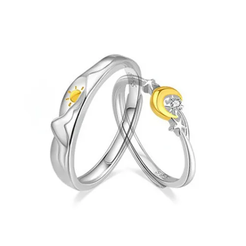 GLOIRE S999 Fine Silver Rings Unisex