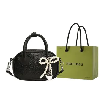 Bansusu PU Handbag Regular Women's White/Pink/Red/Silver/Black