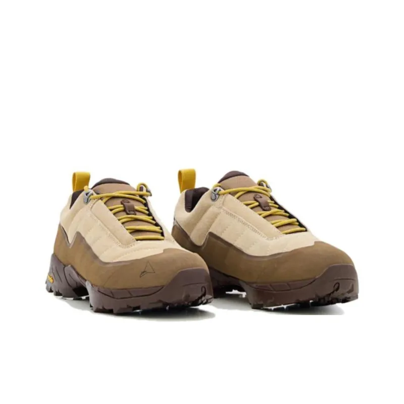 ROA KATHARINA Slip Resistant Low Top Casual Shoes Men's Beige Brown-3