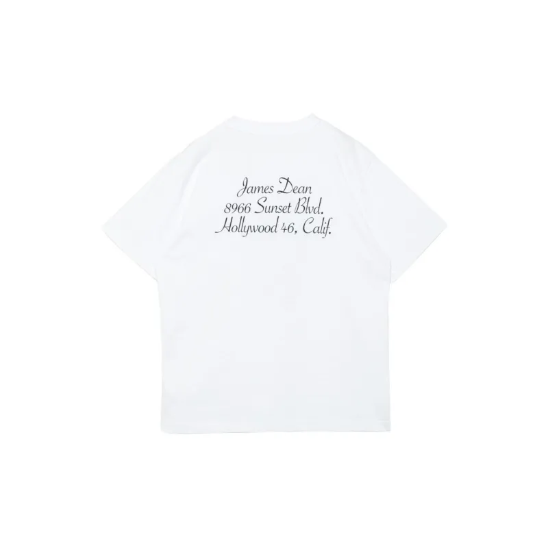 Sacai James Dean Graphic Printed Crewneck T Shirt-1