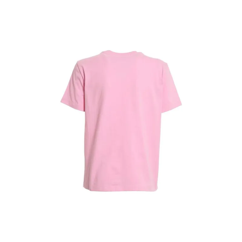 MSGM Logo Printed Crewneck T Shirt-1