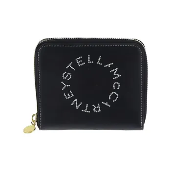 Stella McCartney Logo Printed Zip-Around Wallet
