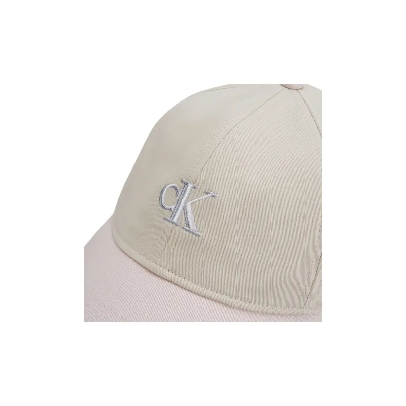 CALVIN KLEIN Cotton Baseball Caps Unisex Pink Peony-2