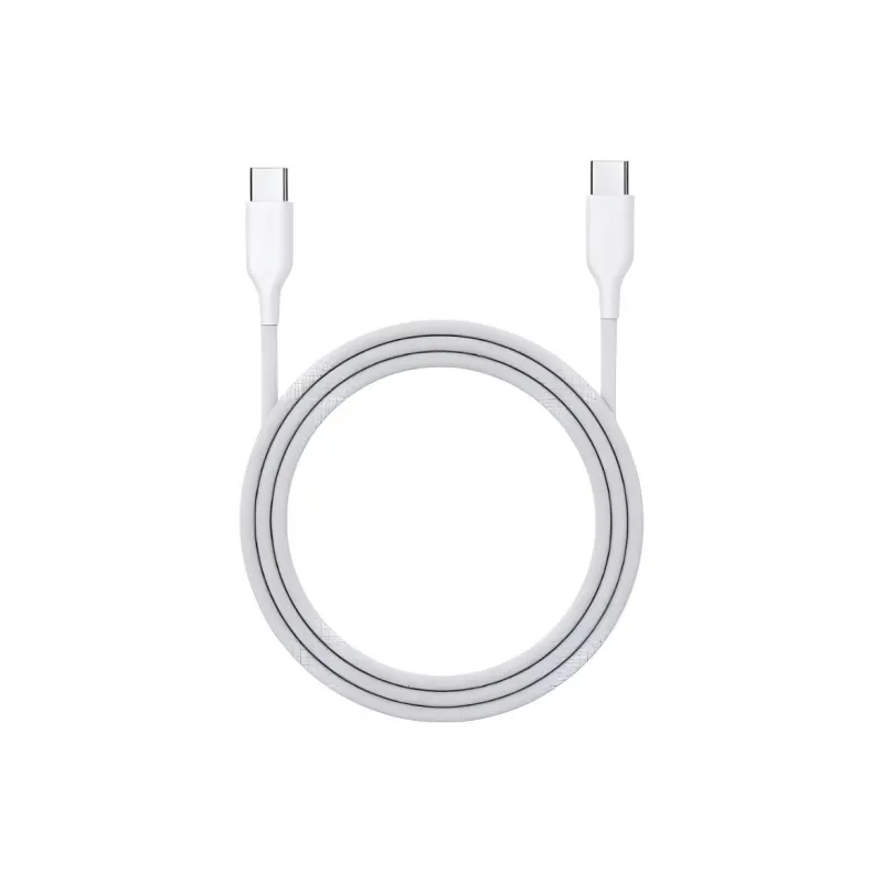 PITAKA Dual USB-C Anti-Tangle Cable 1.2m One Drag One Type-c To Type-c 60W Compatibility Apple 15 Woven Cables-3