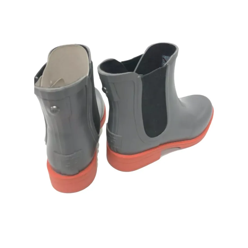 UGG Water-Resistant Slip-Resistant Rain Boots Women's Charcoal Gray-2