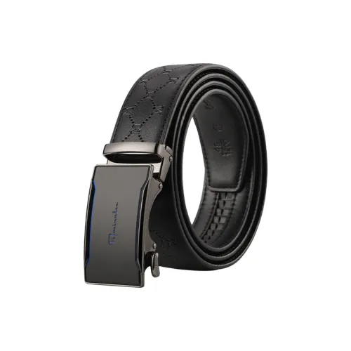 15 MINS Cow Split Leather Leather Belts Men's Width  3.5cm