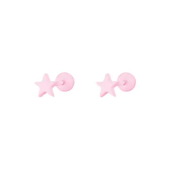 EAR PARTNER Titanium Steel Stud Earrings Women's