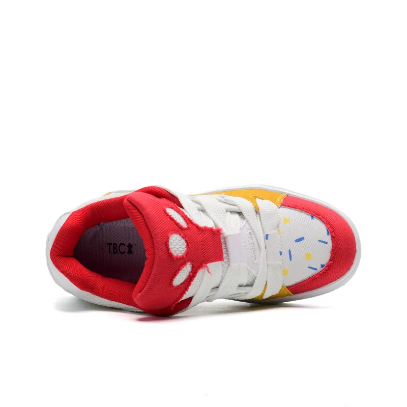 Teddy Bear Collection Slip Resistant, Abrasion Resistant, Breathable Low Top Skateboard Shoes Unisex-11