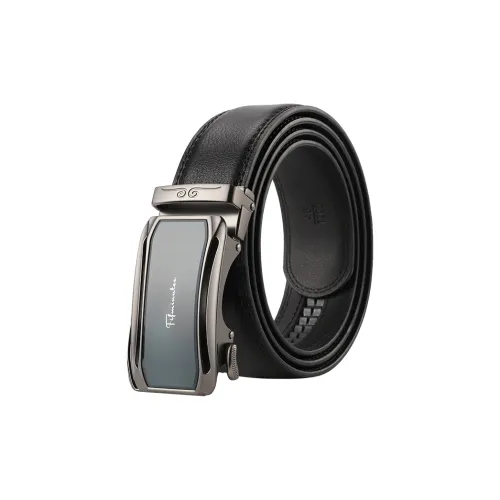 15 MINS Cow Split Leather Belts Men's Width 3.5cm