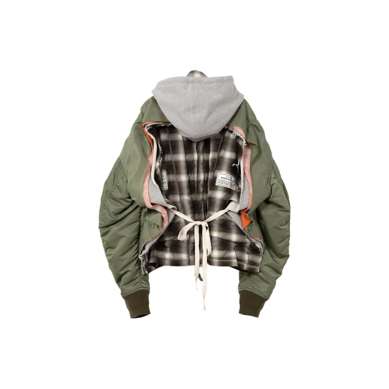 Maison Mihara Yasuhiro SS25 Jackets & Coats Women's Khaki-1