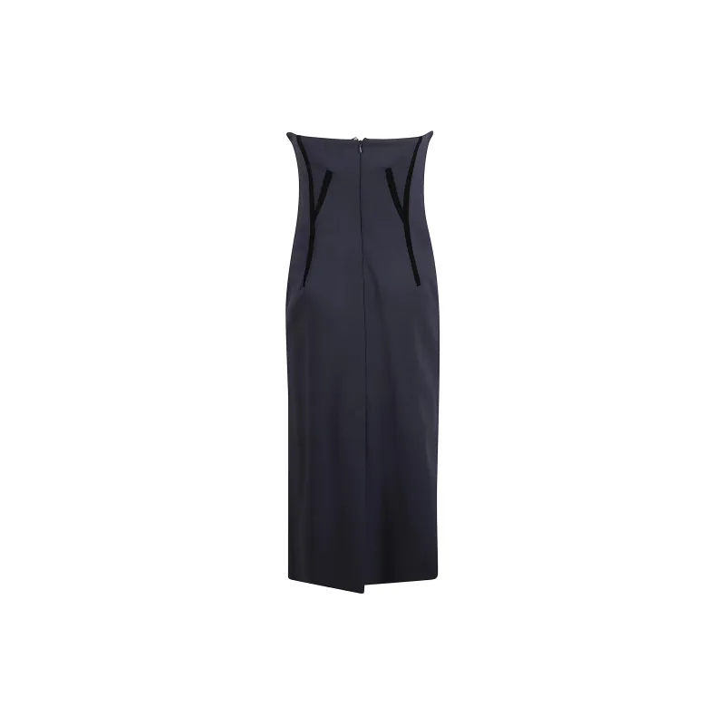 SportMax Anemone Straight Hem Sleeveless Dress-1