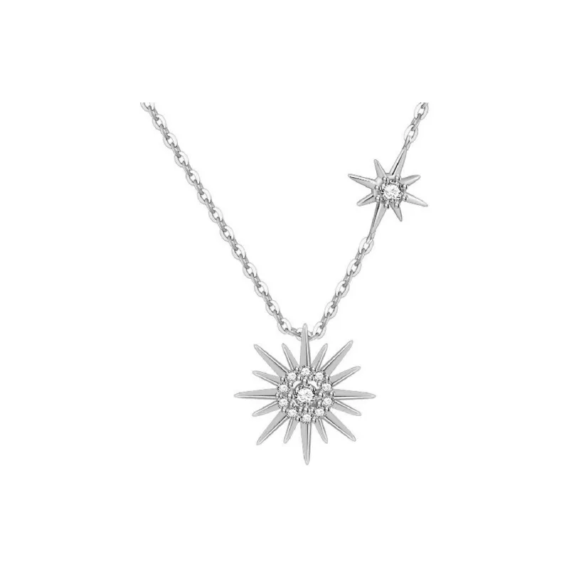 Golden Kite S925 Silver Necklaces Women's-0
