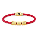 Chinese Zodiac Dog (Horse-Dog-Tiger) Red